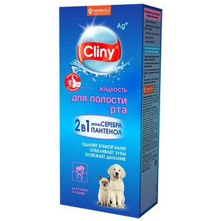 Cliny жидкость для полости рта для кошек и собак, 300 мл