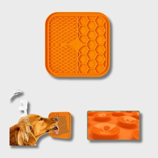 Лизательный коврик MPets для домашних животных, размер М, 21x21x1 см