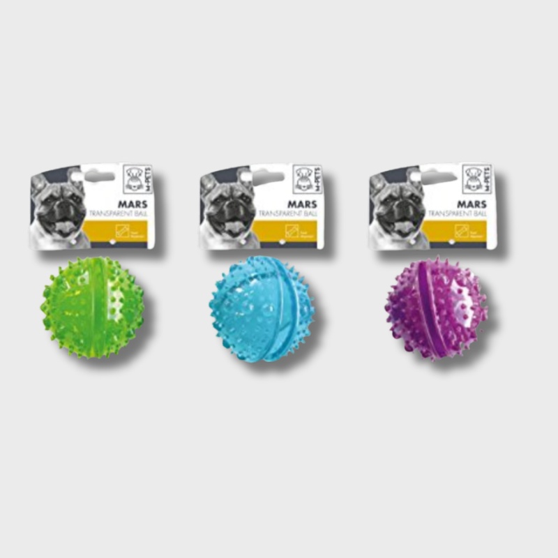 Игрушка мяч-диспенсер MPets Mars, с дозатором для угощений 8 см