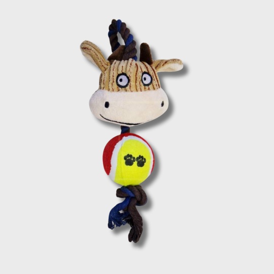 Игрушка для собак MPets ECO Инди мягкая пищащая, 27 см