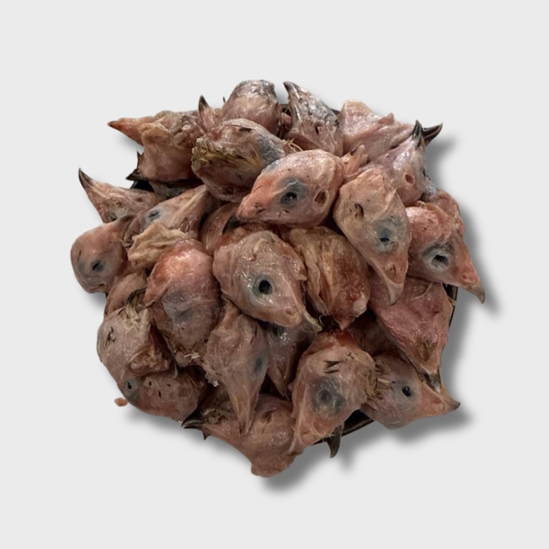 Головы перепёлок