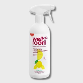 Очиститель с нейтрализатором запаха против меток собак Wellroom, Цитрус, 500 мл