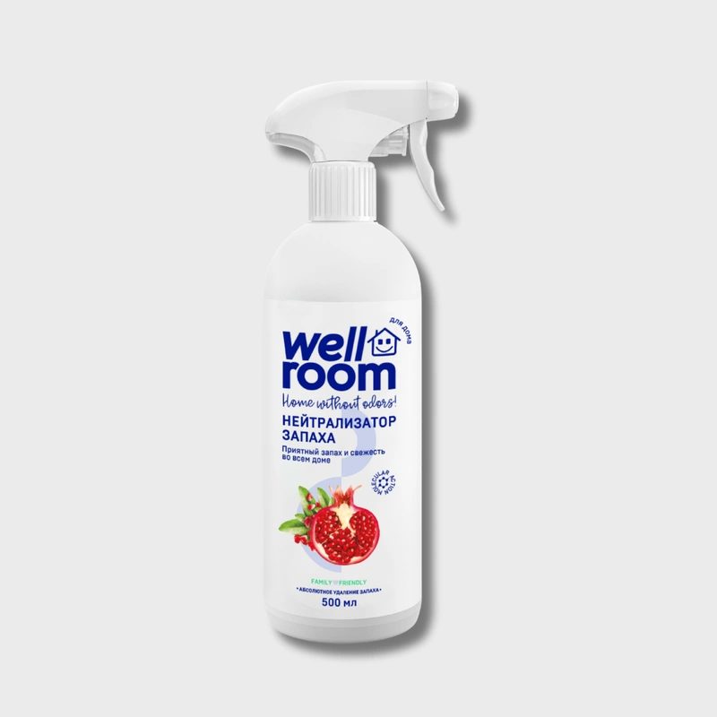 Нейтрализатор запаха Wellroom, Гранат, 500 мл