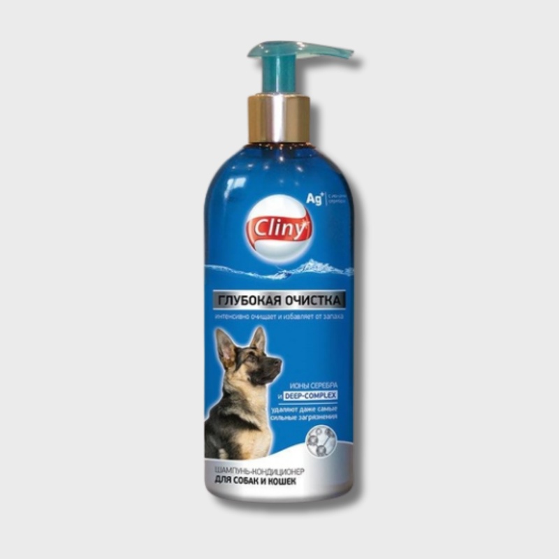 Cliny Шампунь-кондиционер Глубокая очистка, 300 мл