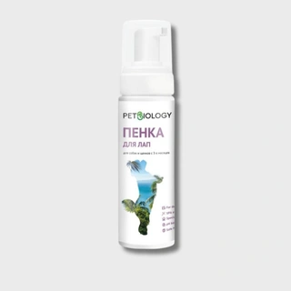 Пенка PETBIOLOGY для лап собак и щенков с 3-х месяцев, Филиппины, 150 мл