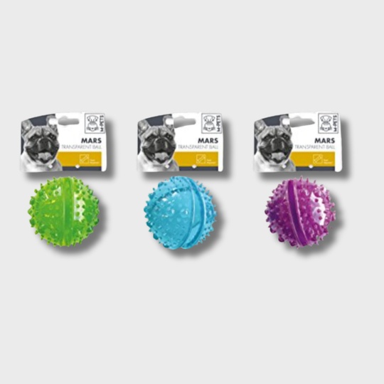 Игрушка мяч-диспенсер MPets Mars, с дозатором для угощений 8 см