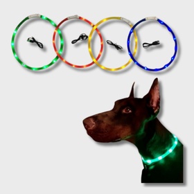 Ошейник светящийся