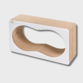 Когтеточка-домик Petsiki Infi XL с кошачьей мятой